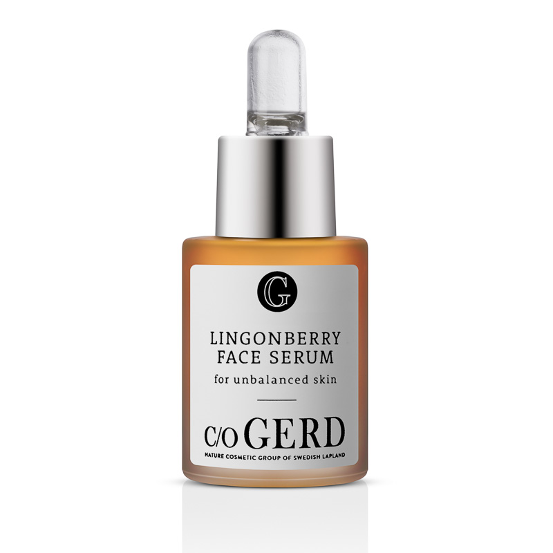 LINGONBERRY FACE SERUM 15 ml in the group Skin Care  / Serum at  Nature Cosmetic Group Of Swedish Lapland AB (205-0015)