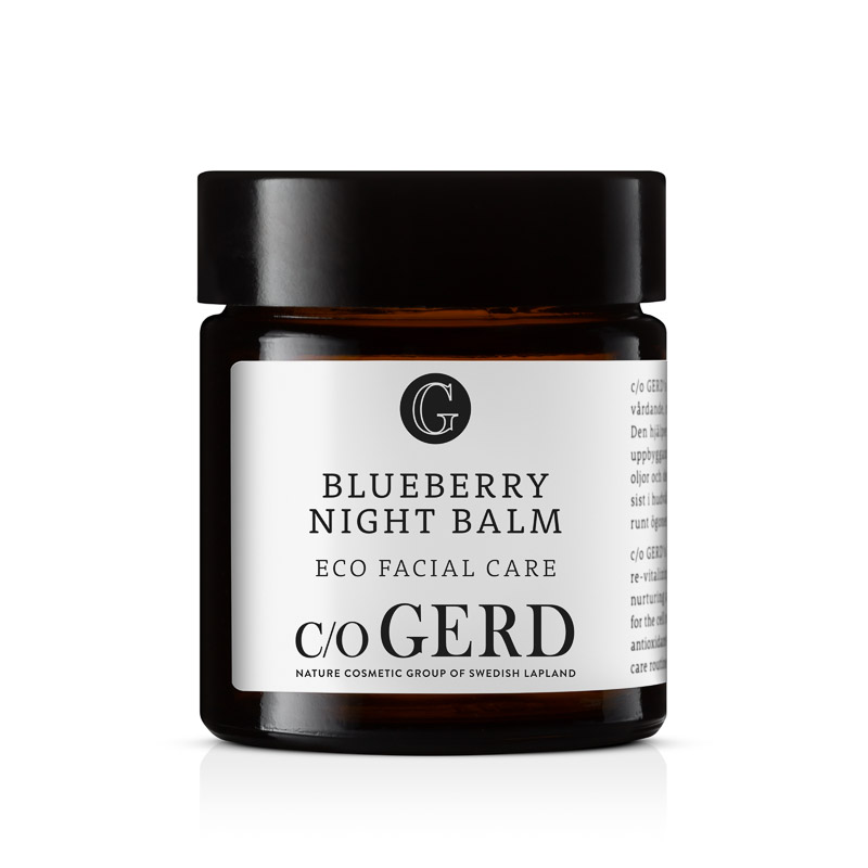 BLUEBERRY NIGHT BALM 30 ML  in the group Skin Care  / Facial Mask  at  Nature Cosmetic Group Of Swedish Lapland AB (225-0030)