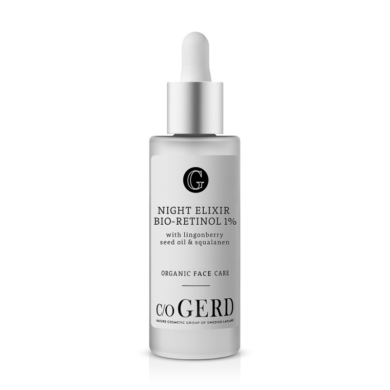 NIGHT ELIXIR BIO-RETINOL 1% in the group Skin Care  / Serum at  Nature Cosmetic Group Of Swedish Lapland AB (226-0030)