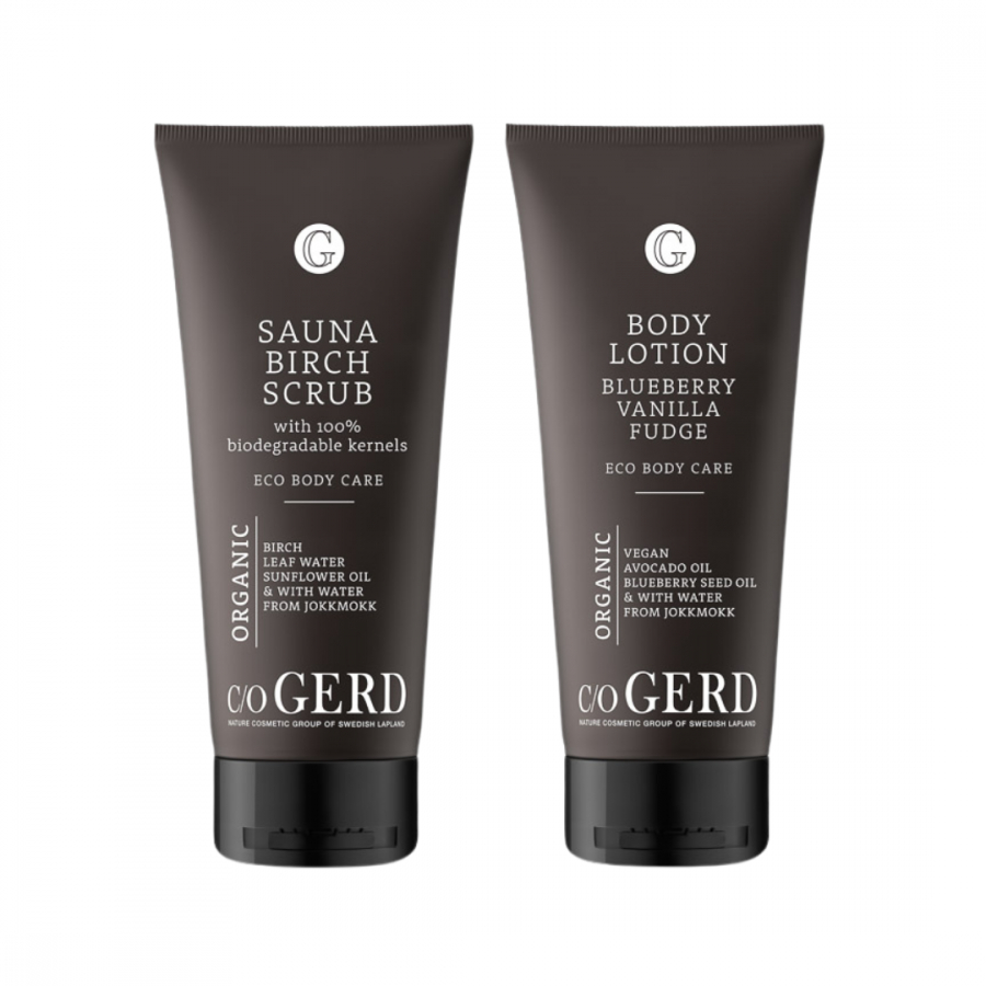 BODY DUO BLUEBERRY in the group Body Care / Body Lotion & Body Oil at Nature Cosmetic Group Of Swedish Lapland AB (2506B2CBLUE)