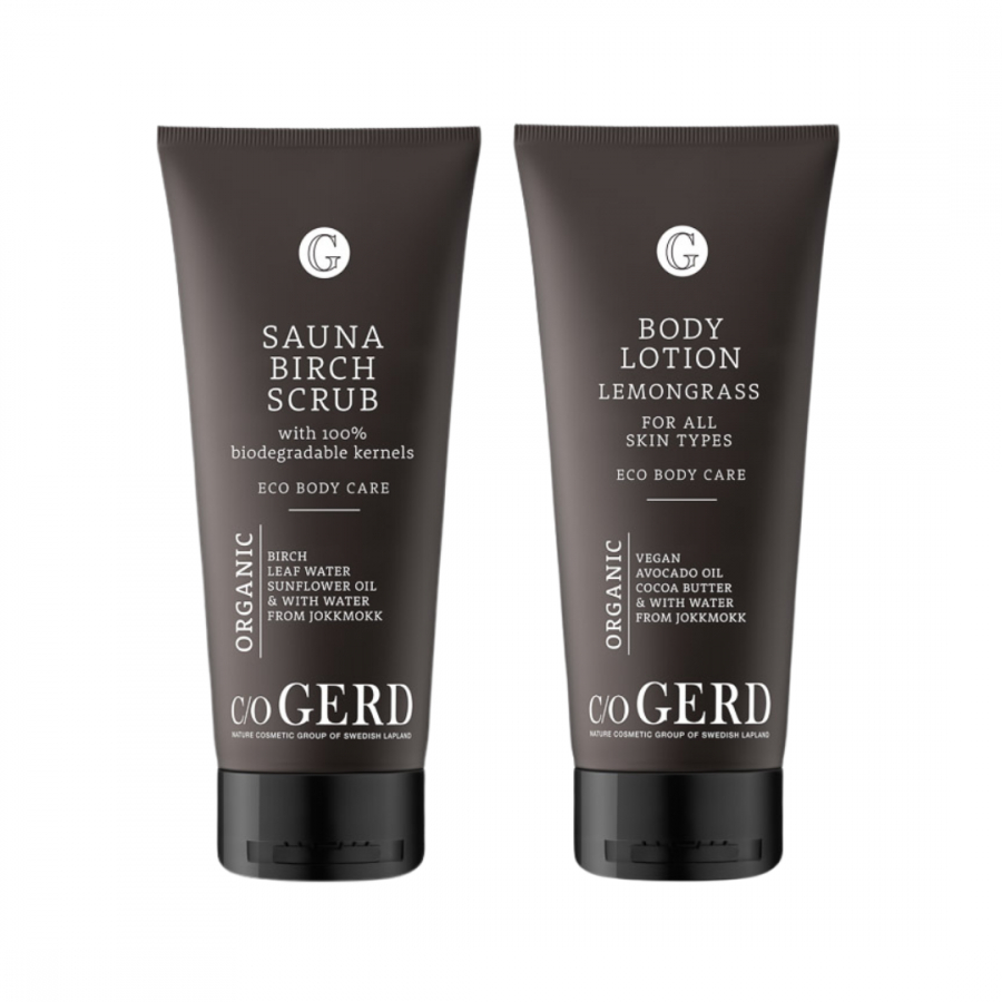 Body Duo Lemongrass in the group Body Care / Body Lotion & Body Oil at Nature Cosmetic Group Of Swedish Lapland AB (2506B2CLEM)