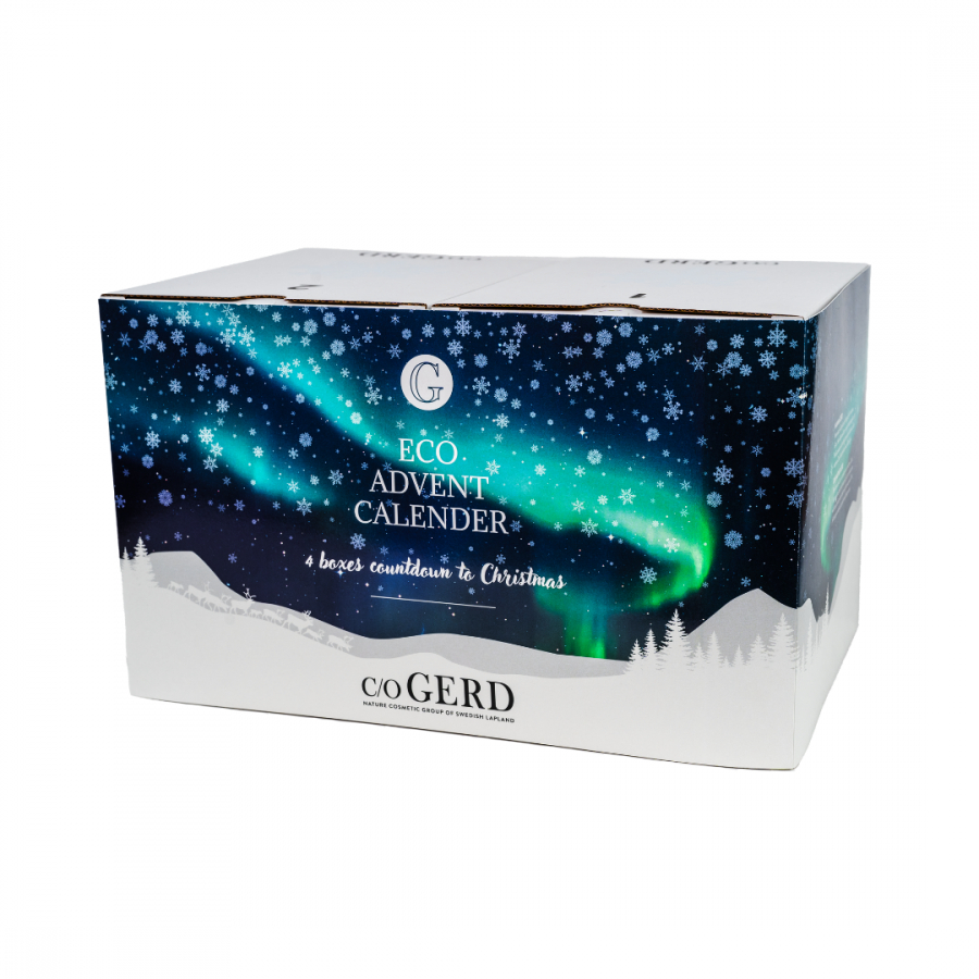 ADVENT CALENDAR LINGONBERRY  in the group Packages at Nature Cosmetic Group Of Swedish Lapland AB (25ADVENTLINGONBERRYB2C)