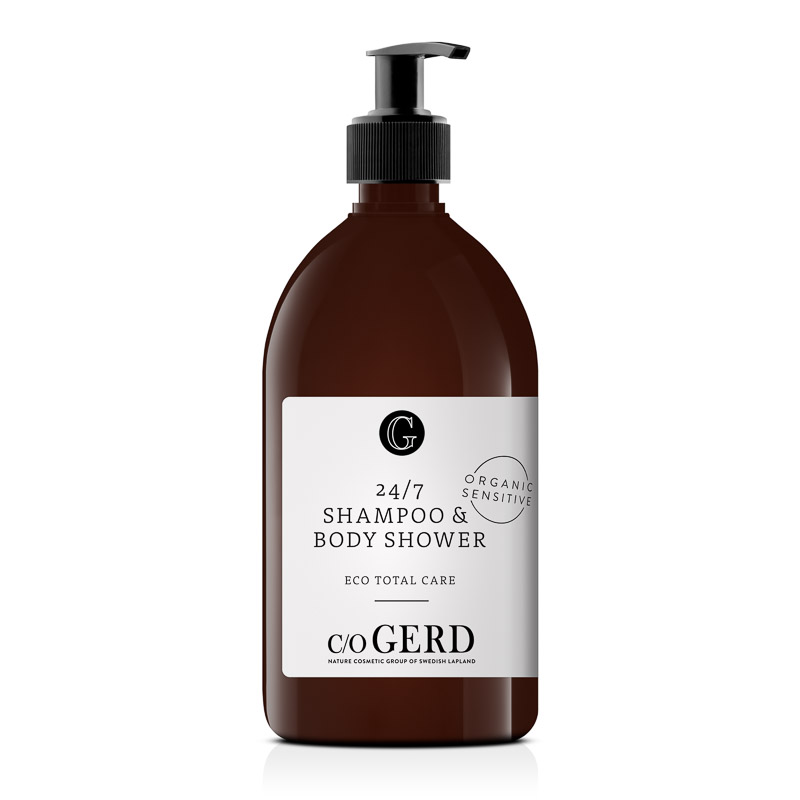 24/7 Shampoo & Body Shower 500ml i gruppen Kroppsvrd / Sensitive  hos  Nature Cosmetic Group Of Swedish Lapland AB (315-0500)