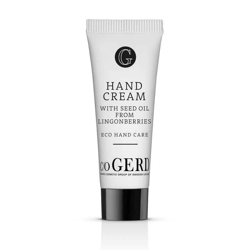 LINGONBERRY HAND CREAM 10 ML in the group Hands & Feet  / Hand Cream  at Nature Cosmetic Group Of Swedish Lapland AB (502-0010)