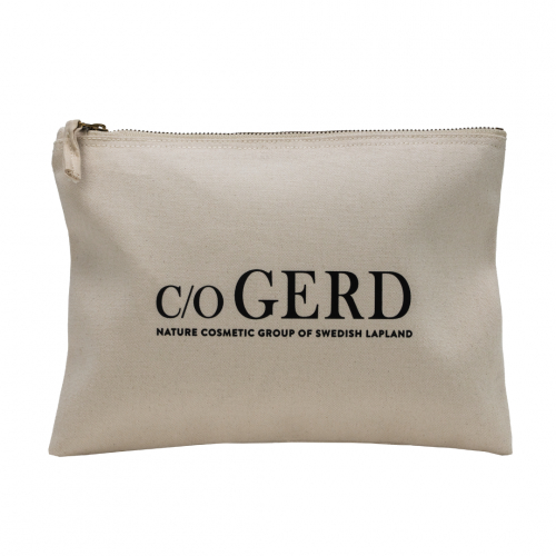 Toiletry bag with logo