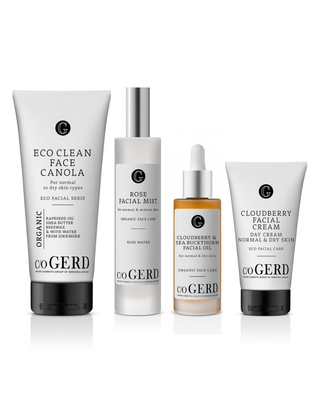 Hudvårdsrutin normal & glåmig